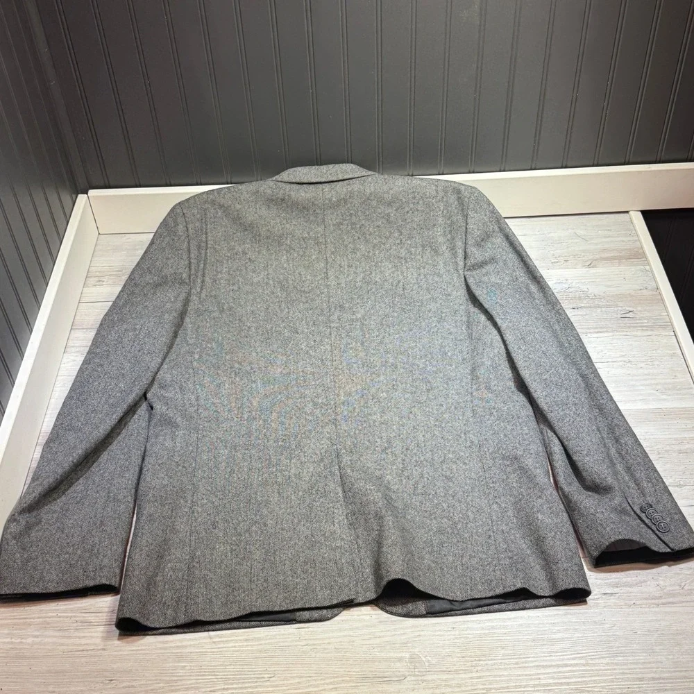 NWT Banana Republic Sport Blazer Men's‎ 44R Wool Blend Tailored Fit Gray